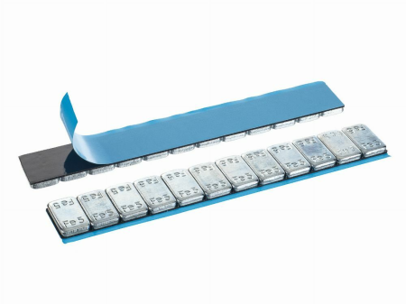 Līmējamie balansēšanas atsvariņi Līmējamie atsvariņi 12x5g (met.)