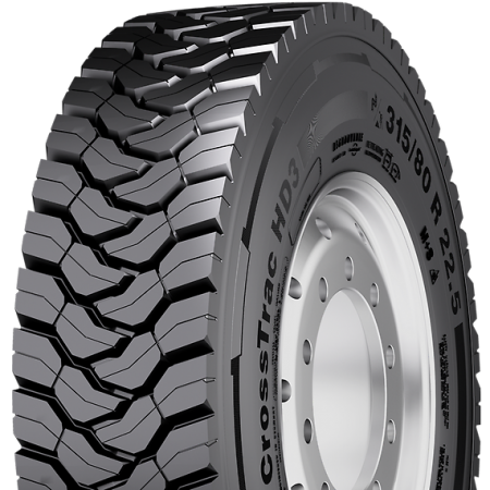 CONTINENTAL CROSS TRAC HD3 315/80R22.5 156/150K