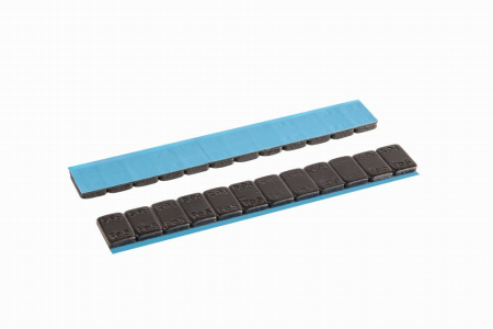 Līmējamie balansēšanas atsvariņi Līmējamie atsvariņi 12x5g (met.) BLACK