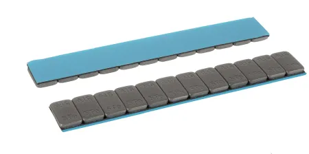 Līmējamie balansēšanas atsvariņi Līmējamie atsvariņi 12x5g Graphit pārklājums