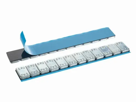 Līmējamie balansēšanas atsvariņi Līmējamie atsvariņi 12x5g (met.)