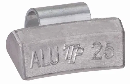 Clip-on lead (Pb) weights for alloy wheel Balancing weights for alloy wheel ALU 25gr.