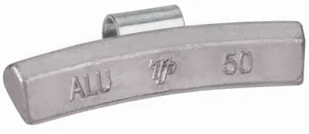 Clip-on lead (Pb) weights for alloy wheel Balancing weights for alloy wheel ALU 50gr.