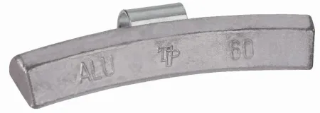 Clip-on lead (Pb) weights for alloy wheel Balancing weights for alloy wheel ALU 60gr.